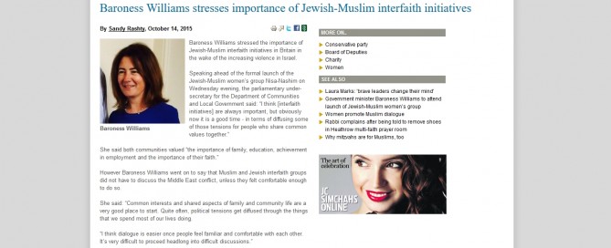 Nisa-Nashim | Jewish Muslim Women's Network
