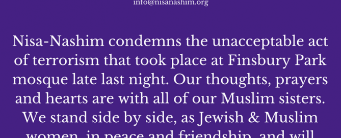 Nisa-Nashim | Jewish Muslim Women's Network