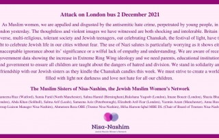 Nisa-Nashim | Jewish Muslim Women's Network