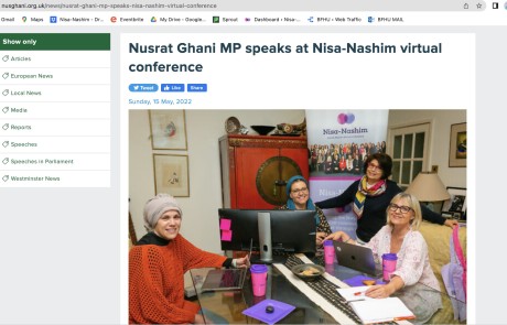 Nisa-Nashim | Jewish Muslim Women's Network