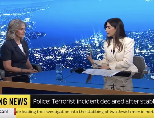 Laura Marks CBE chats to Yalda Hakim on Sky News about the Golders Green attack in April